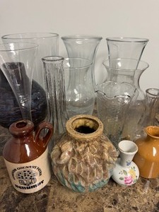 lot 152 image: Vases From Around the House