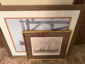 lot 140 image: Wall Art - Ocean Themed