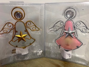 lot 401 image: Angel Night Lights, New in Boxes