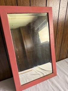 lot 428 image: Vintage Mirror, Approx 17 x 27