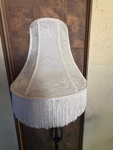 lot 436 image: Vintage Floor Lamp w Shade, Please See PicturesRead Description