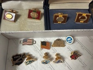 lot 108 image: Cuff Links and Pins