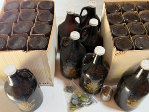 lot 239 image: BeerWine Making Supplies - Bottle Capper, Bottles and MORE - SEE PICTURES