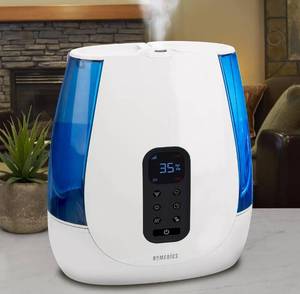 lot 1049 image: HoMedics Total Comfort Ultrasonic Humidifier Warm & Cool Mist 2 Gallon Tank Up To 12 Hours - Retail $139