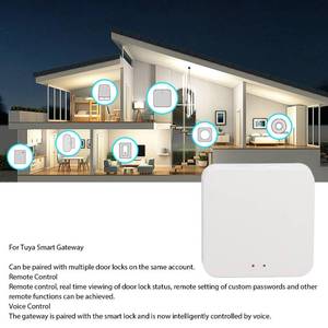 lot 1032 image: ariarly Gateway Smart Hub Smart Lock 2.4G WiFi Gateway Bluetooth APP Remote Control Gateway Smart Hub for Home for DDTT Lock App - Retail $22