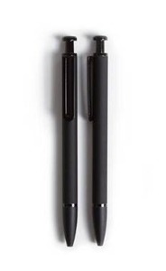 lot 1086 image: U Brands 2pk Ballpoint Pens - Black - Retail $14