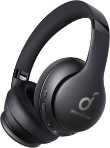 lot 1101 image: Soundcore Anker Soundcore Life 2 Neo Wireless Headphones, Over Ear Wireless Bluetooth Headphone (Renewed) - Retail $40