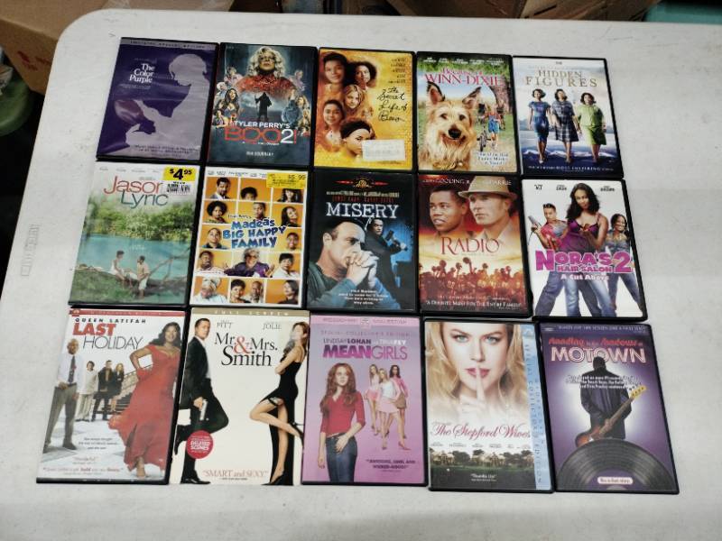 lot 62374 image: Lot of 15 Movies