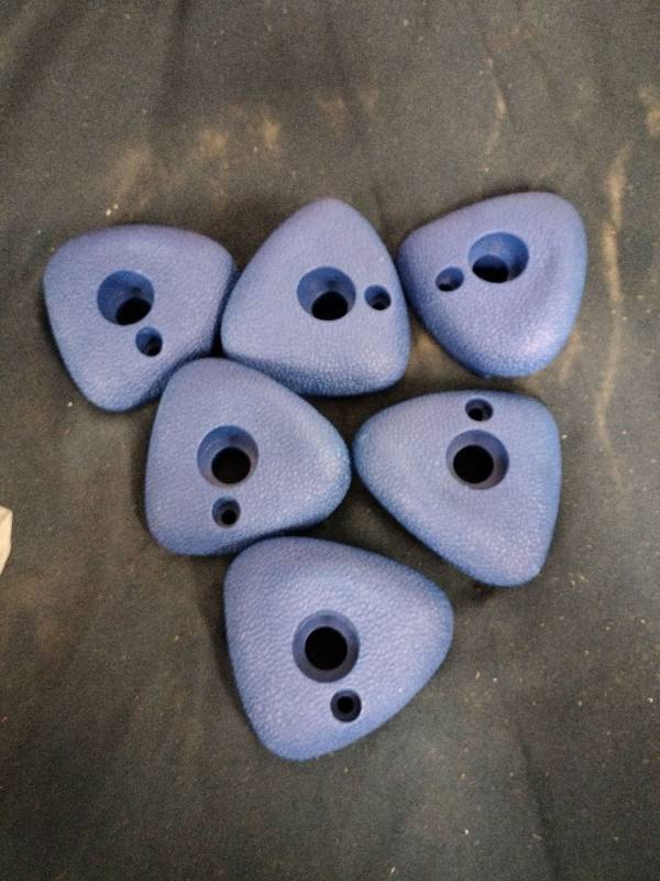 lot 10083 image: Outdoor Discovery Climbing Wall Hand Holds - 6ct