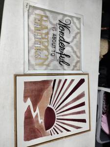lot 63507 image: Set of 2 Wall Decorations