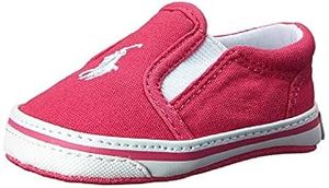 lot 63574 image: Polo Ralph Lauren Baby Girls Balmount Layette Casual Crib Sneakers from Finish Line