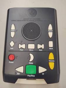 lot 63538 image: Digital Library Audio Book Machine with Headphones
