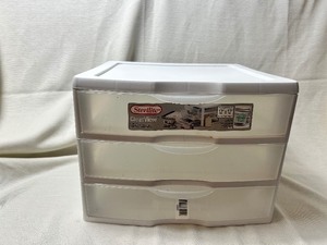 lot 36623 image: 12 x 12 3 Drawer Organizer.