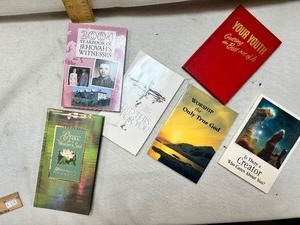 lot 36681 image: Lot of Misc. Books About Jesus