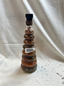 lot 36687 image: Decorative Infused oil  Herb Display Bottle