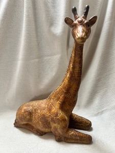 lot 36711 image: 2 Giraffe Statues