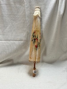 lot 36712 image: Hand Painted Decorative Paper Parasol
