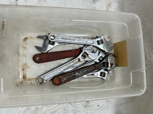 lot 36755 image: Lot of Misc. Adjustable Wrenches