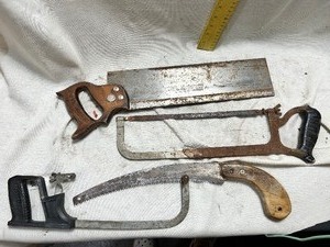 lot 36762 image: Lot of Misc. Hand Saws