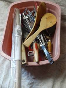 lot 37097 image: Lot of Misc. Kitchen Utensils