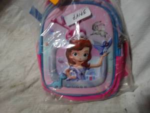 lot 37147 image: New Princess Sofia The First Kids Backpack