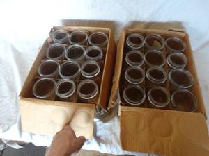 lot 37092 image: Lot of Misc. Mason Jars