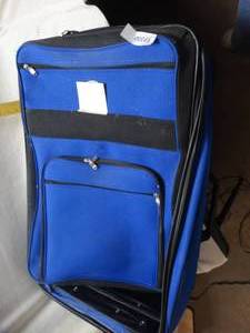 lot 37006 image: Royal Blue Suitcase