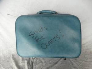 lot 37011 image: Vintage Blue Bag