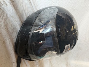 lot 36783 image: CL-16 Snell Approved DOT Black Helmet (M)