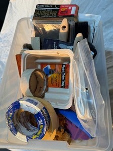lot 36835 image: Lot of Misc. Painting Supplies