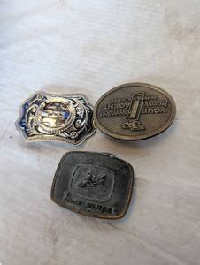 lot 36974 image: Misc. Coin Buckle Holders