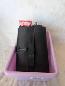 lot 36983 image: Lot of Misc. Perfumes w Mary Kay Organizer Bag