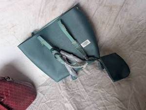 lot 36906 image: Joy & IMan Blue Purse