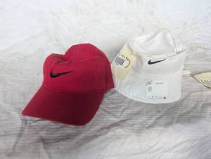 lot 36927 image: 2 New Nike Hats