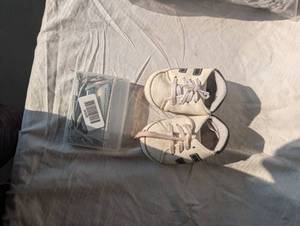 lot 36935 image: Baby Shoes w Never Tie Your Laces Again