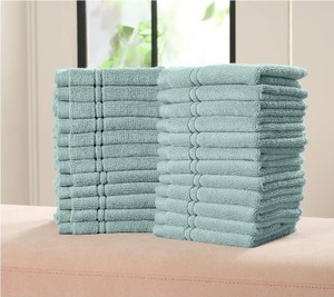 lot 1087 image: Home Reflections 100% Cotton 24-pc Washcloths