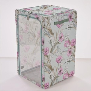 lot 1122 image: Periea Set of 2 Laundry Hampers, BLACK Diamond, see photos