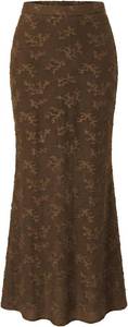 lot 1183 image: Size 4 EXLURA Floral Maxi Skirt  Elastic Waist Bodycon, Lined