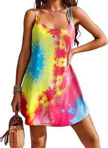 lot 1195 image: AIMAGE Womens Spaghetti Strap Cover Up Bathing Suit Coverups XL