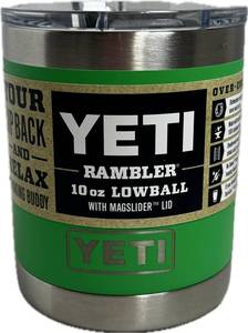 lot 1198 image: YETI 10 oz Lowball Special Edition, Army Green
