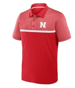 lot 1226 image: Nebraska Cornhuskers Mens Short Sleeve Polo