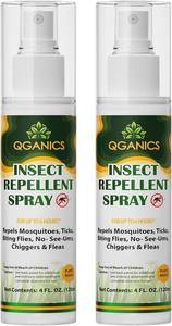 lot 1235 image: Mosquito Repellent Spray for Body 4 oz DEET-Free Plant-Based 2-Pack