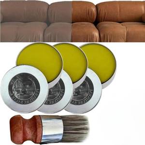 lot 1259 image: Furniture Salve Leather, Boar Bristle Brush Bundle, 3 PCS