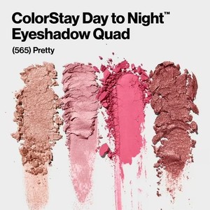 lot 1266 image: Revlon ColorStay Day to Night Eyeshadow Quad 565 Pretty, 0.16 oz