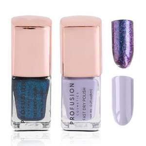lot 1276 image: Profusion Cosmetics Written in the Stars Enchantful Mini Nail Duo