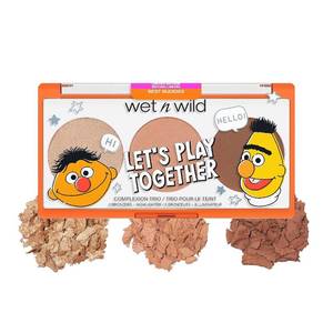 lot 1280 image: wet n wild x Sesame Street Lets Play Complexion Trio Best Buddies