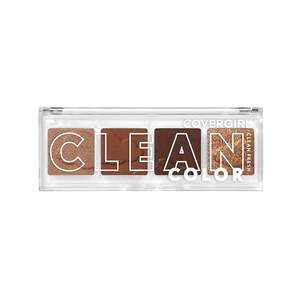 lot 1281 image: CoverGirl Clean Fresh Clean Color Eyeshadow Palette, Golden Toffee