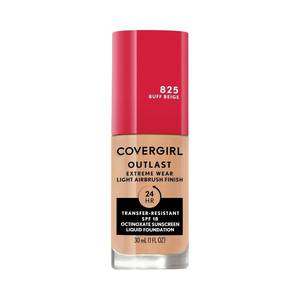 lot 1290 image: Covergirl Outlast Extreme Wear 3-in-1 Foundation Buff Beige 1oz