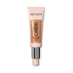 lot 1312 image: Revlon PhotoReady Candid Foundation 430 Honey Beige 0.75 oz