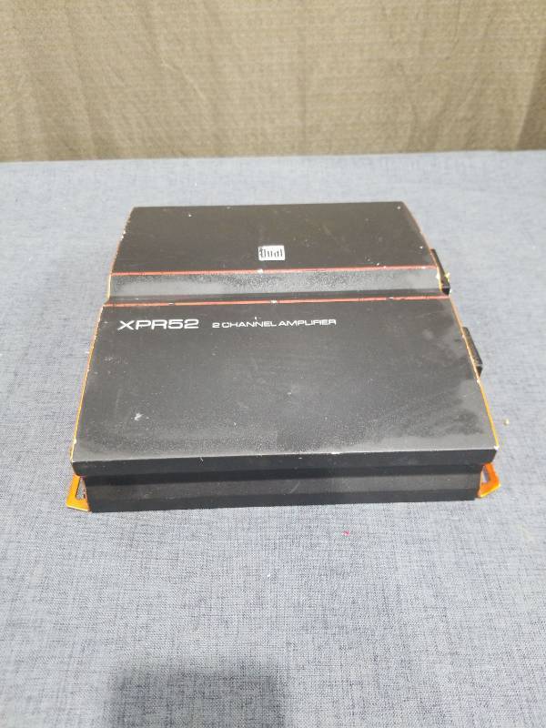 lot 2476 image: Dual XPR52 2 Channel Amplifier